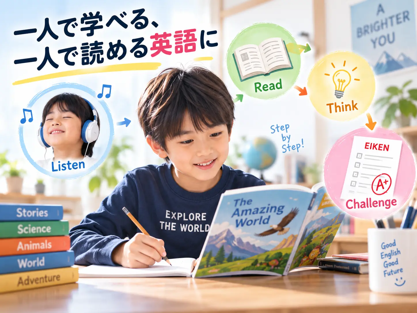 倍速学習で、音のまとまりを素早く捉える練習をする