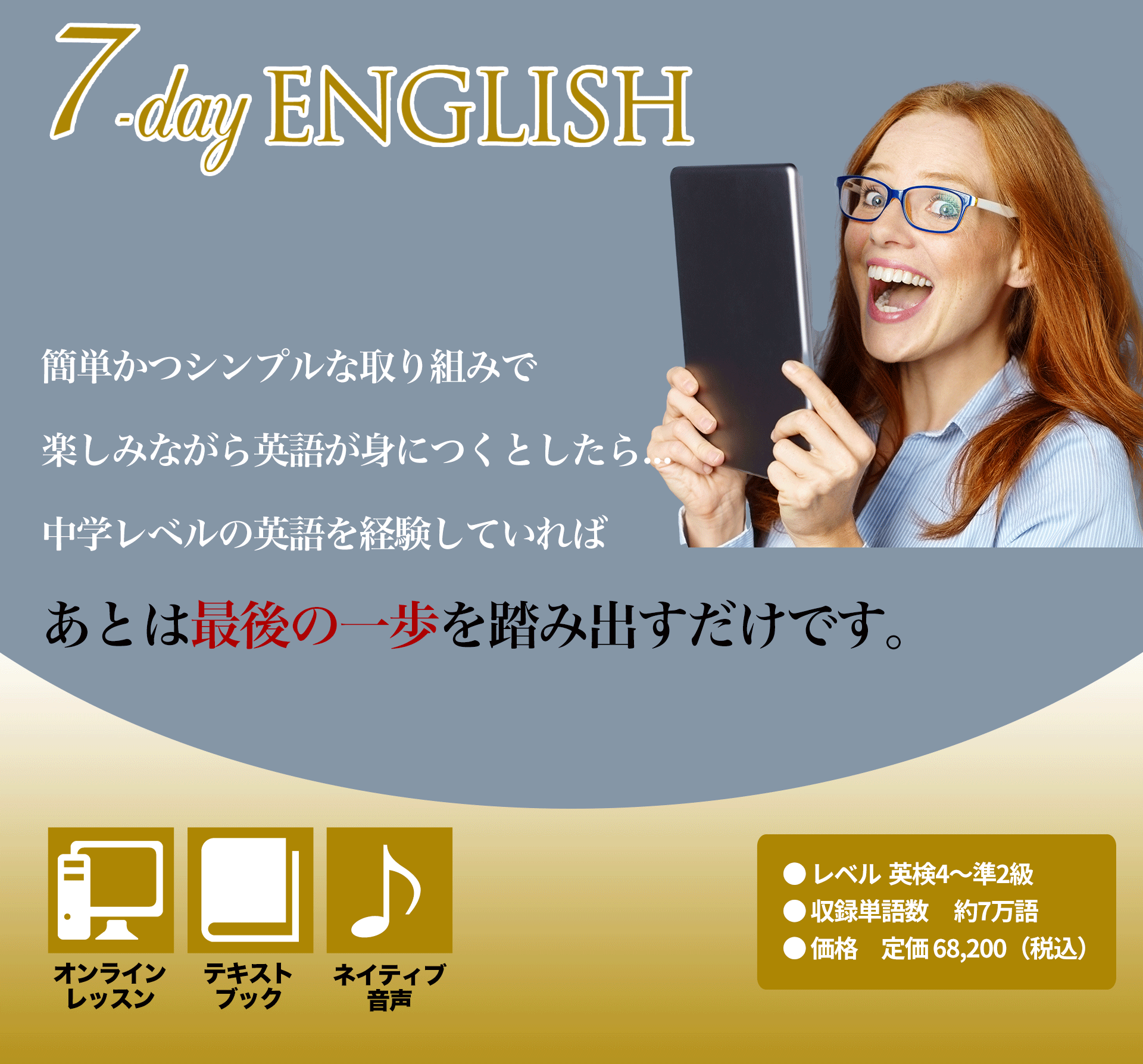 英語素読入門教材 7 Day English 子どもオンライン英語教材パルキッズ