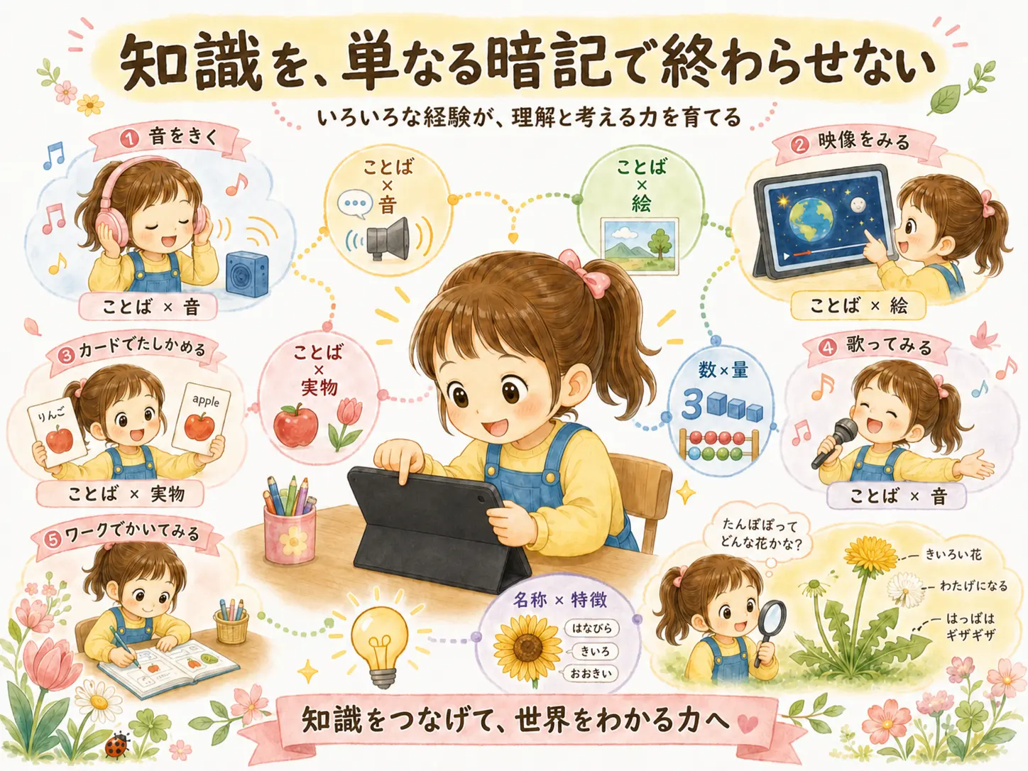 知識を、単なる暗記で終わらせない