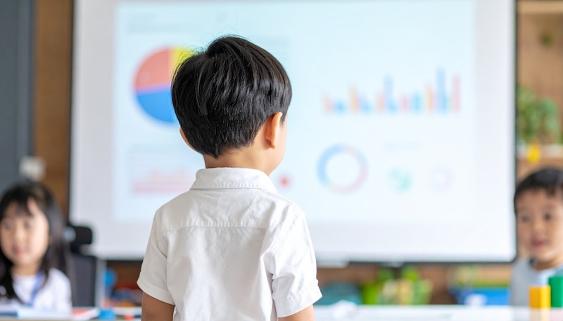 筋道立てて考える力、言葉で説明する力の芽生え